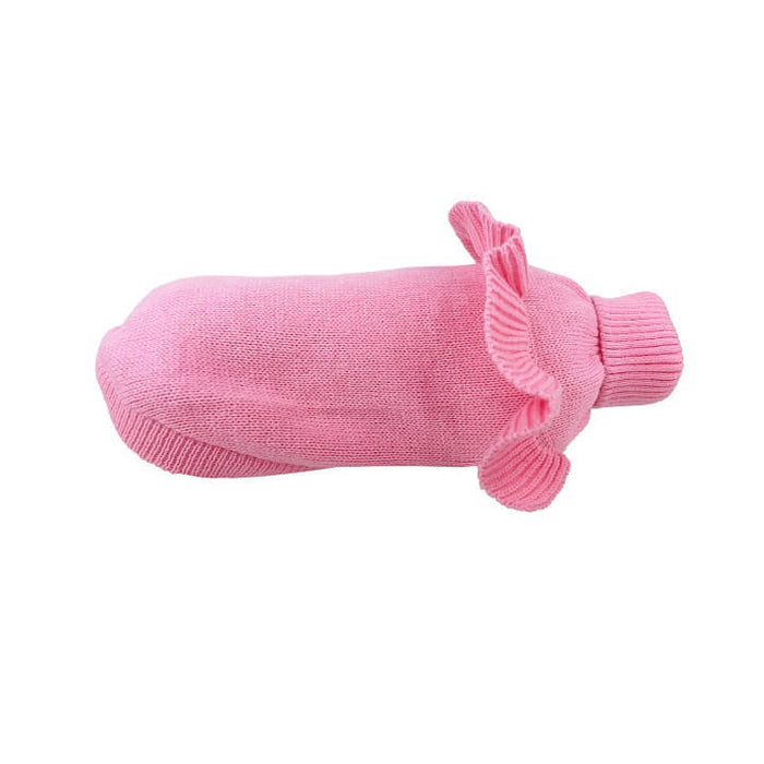 Huskimo Jumper Frill Knit Bubblegum