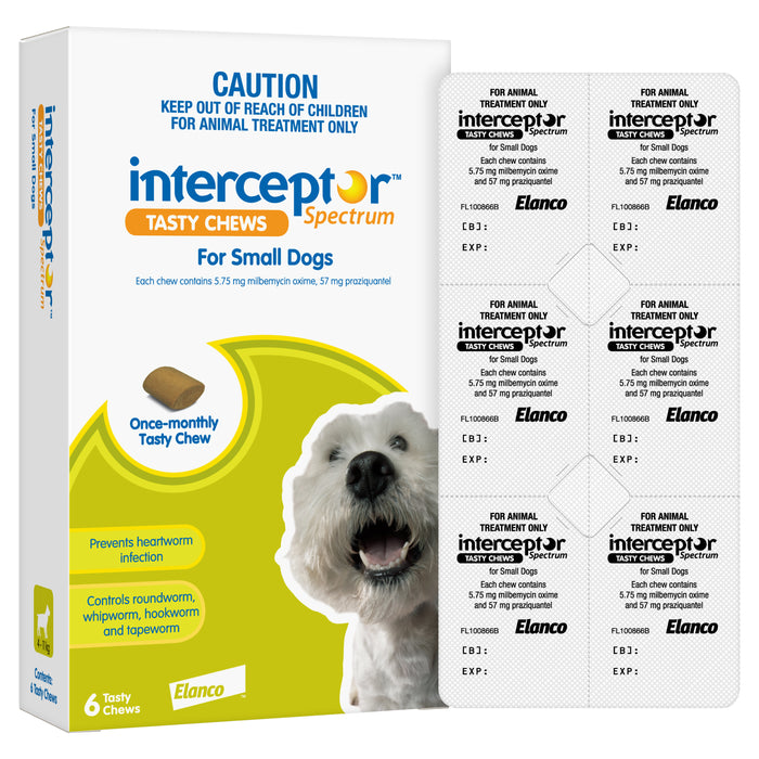 Interceptor Spectrum - Small Dog 4-11kg