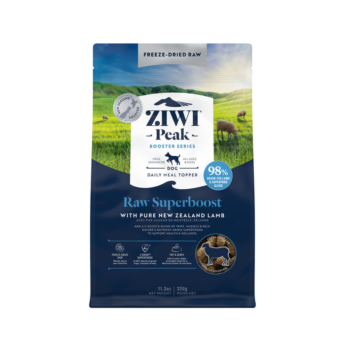 Ziwi Peak Freeze Dried Dog Superboost Lamb