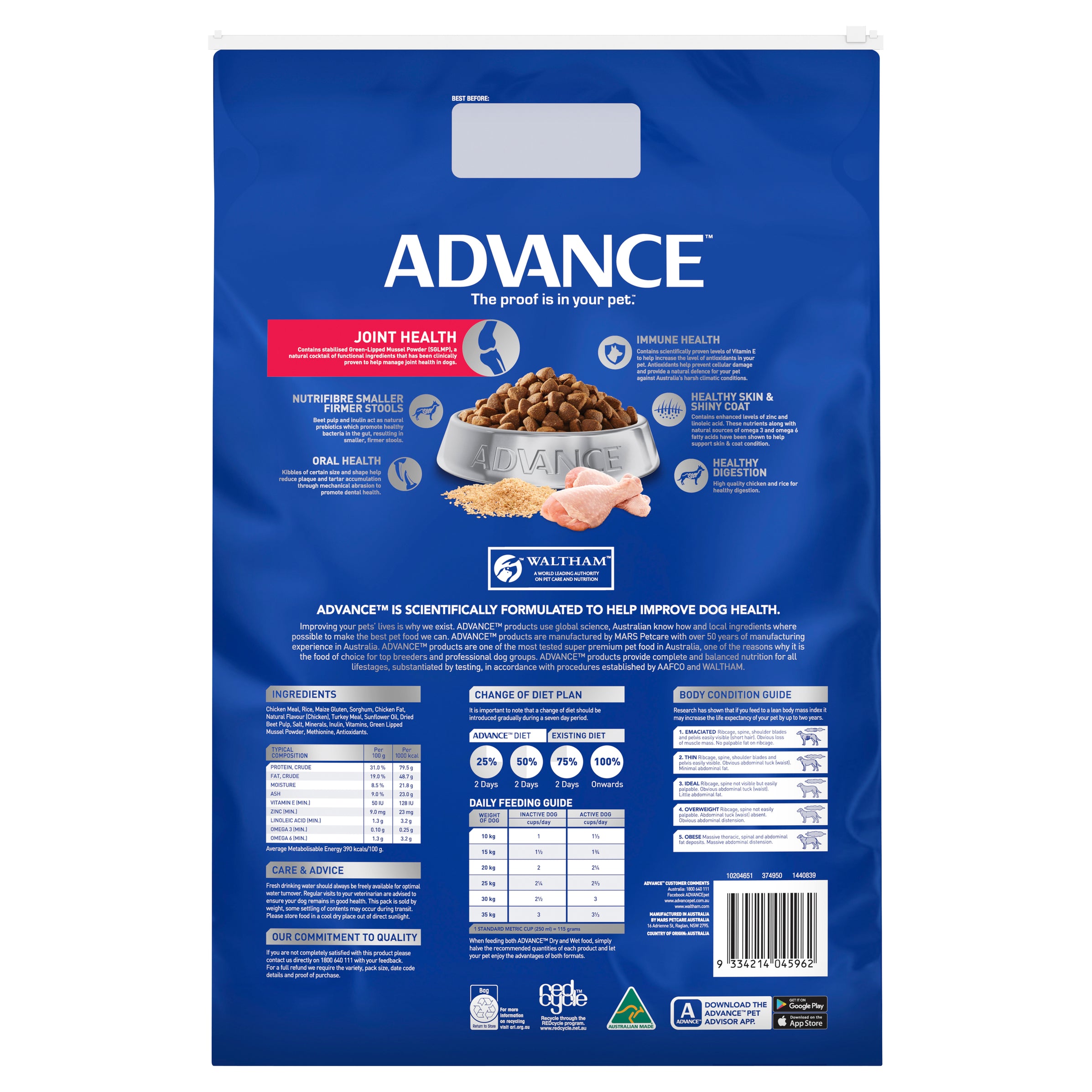 Advance Adult - All Breed Chicken — World 4 Pets