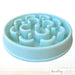 Melamine Slow Chow Feeder Ice Mint