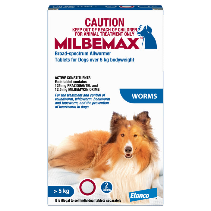Milbemax Dogs Over 5-25kg