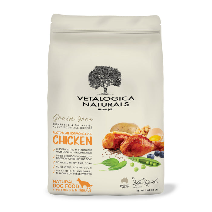Vetalogica Naturals Grain Free Adult - Chicken For Dogs
