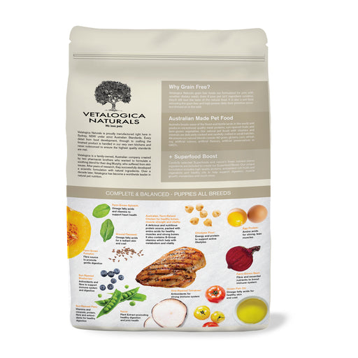 Vetalogica Naturals Grain Free Puppy - Chicken