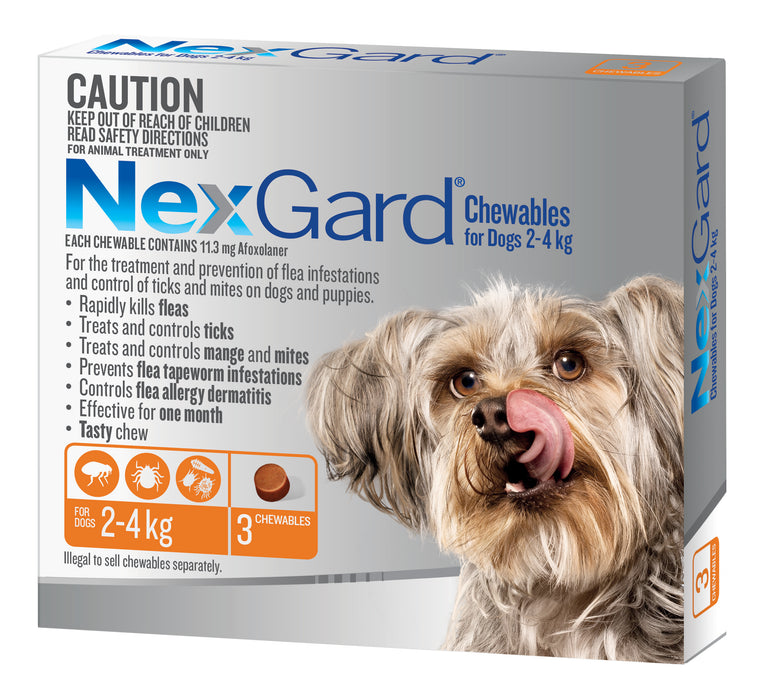 Nexgard Very Small Dog 2-4kg
