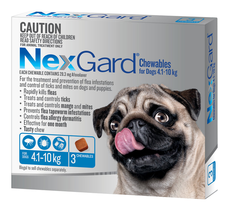 Nexgard Small Dog 4.1-10kg