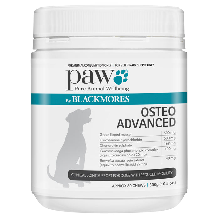 PAW Osteo Advanced Chews