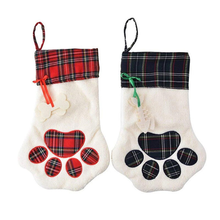 Paw Christmas Stocking