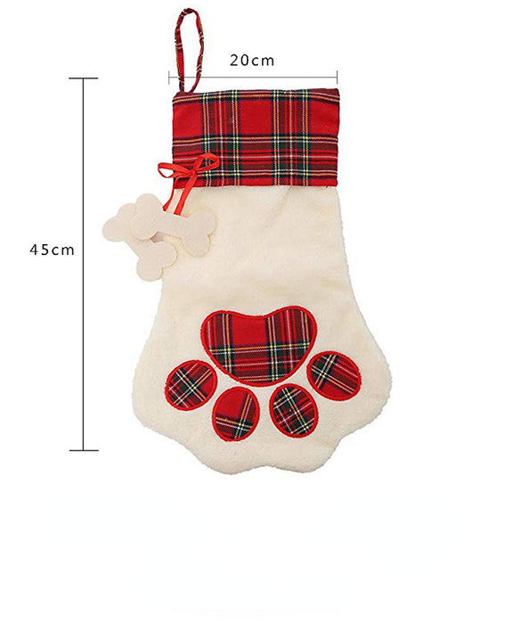 Paw Christmas Stocking