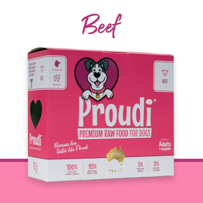 Proudi Beef - For Dogs