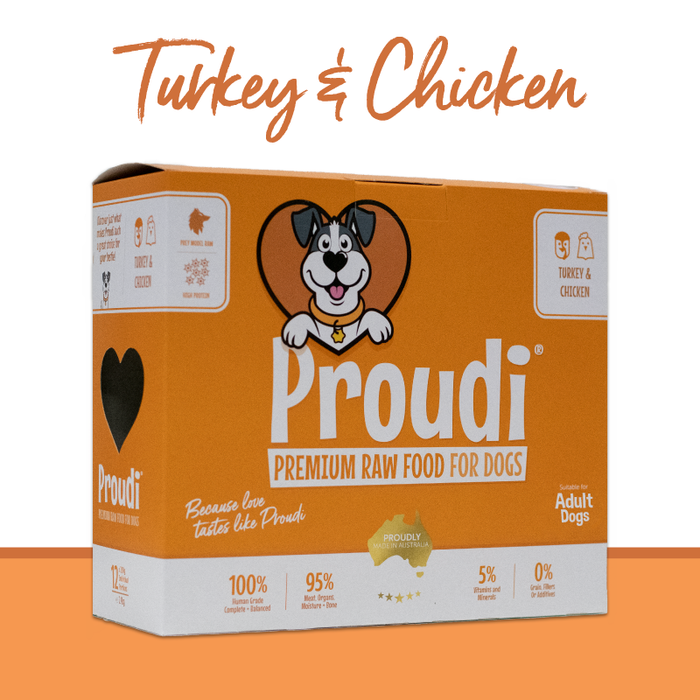 Proudi Turkey & Chicken - For Dogs