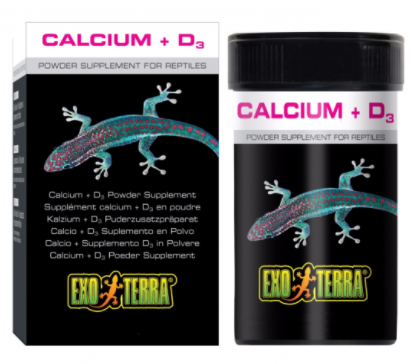 Exo Terra Calcium + D3 Powder