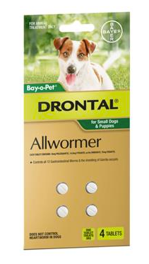 Drontal Allwormer - Small Dogs and Puppies