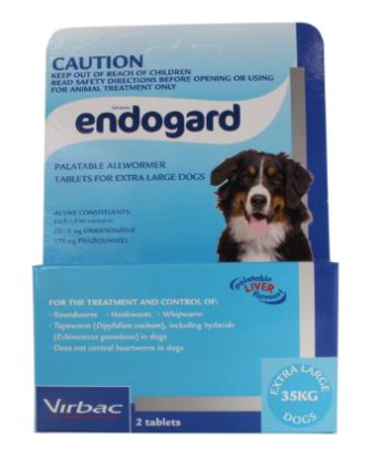 Endogard Allwormer up to 35kg - 2 Pack