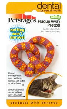 Plaque Away Pretzel Catnip