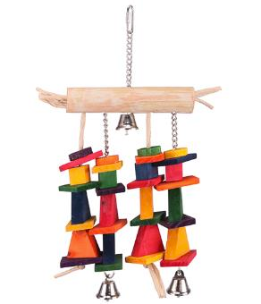 Tee with Hanging Chips & Bells XL