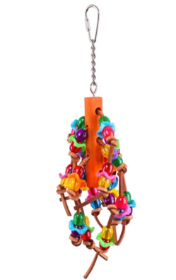 Kazoo Bird Toy with Beads Medium