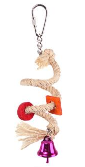 Kazoo Toy with Sisal Rope and Bell Small