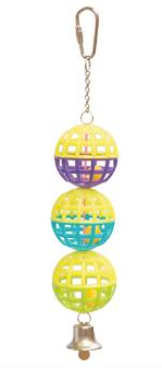 Kazoo Triple Cage Balls with Bell