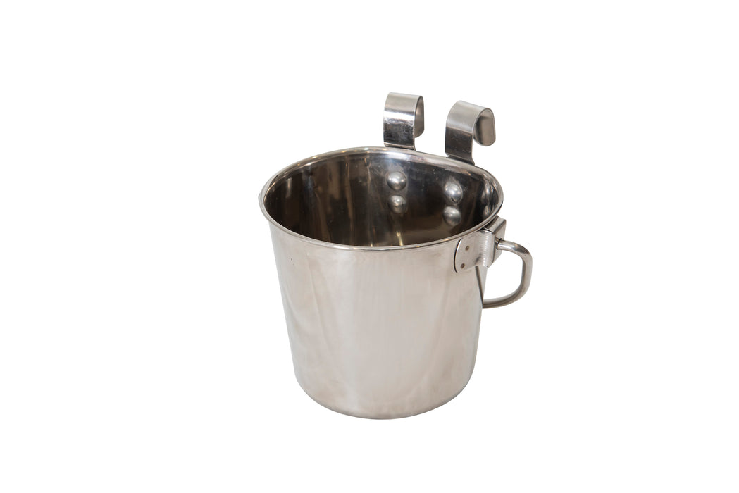 Flat Sided Bucket with Hooks