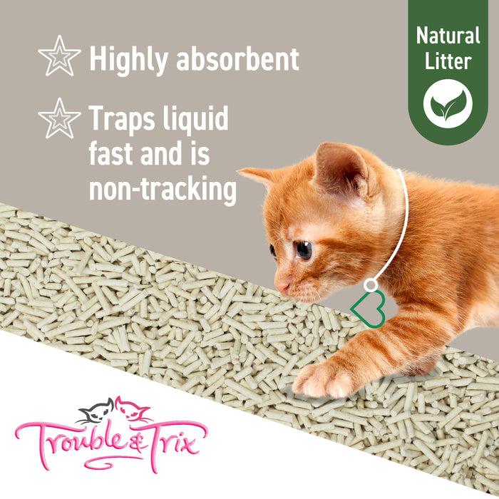 Trouble & Trix Natural Cat Litter