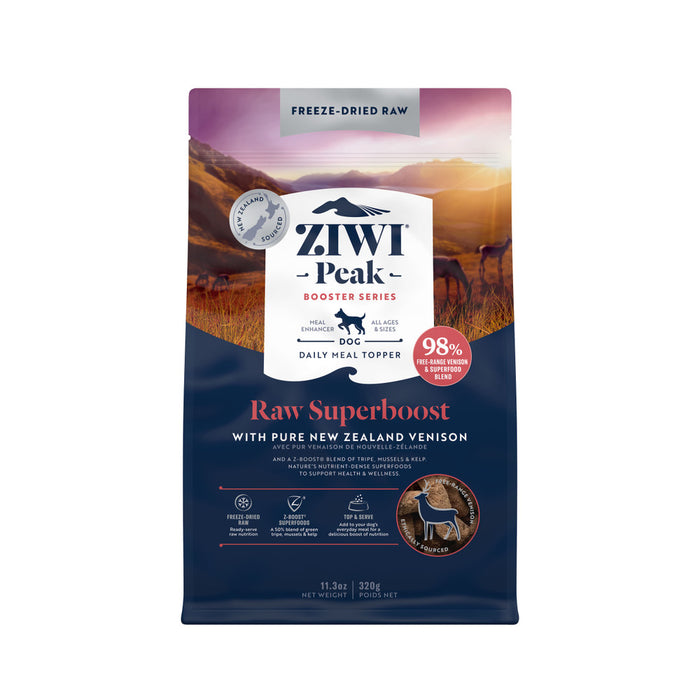 Ziwi Peak Freeze Dried Dog Superboost Venison