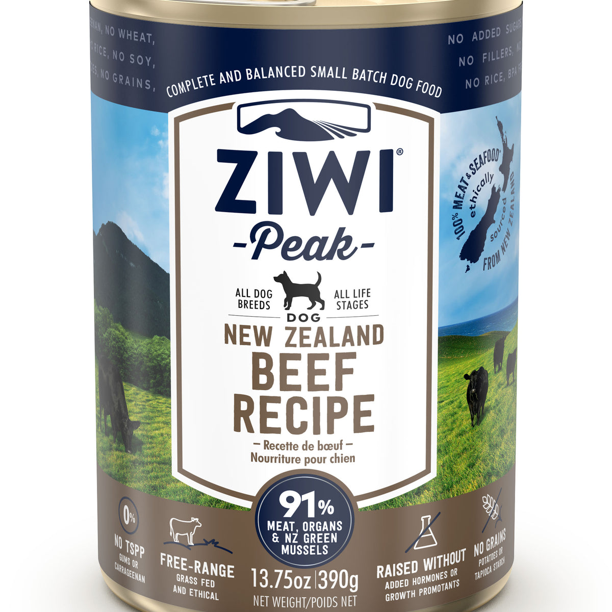 Ziwi Peak Dog Wet Beef Recipe — World 4 Pets