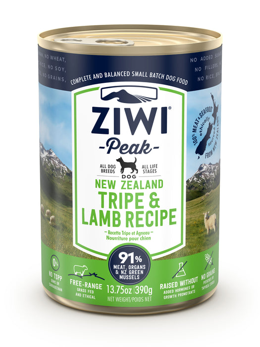 Ziwi Peak Wet Dog Tripe and Lamb Recipe