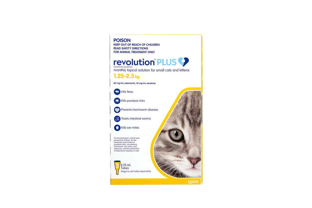 Revolution Plus Kitten And Small Cat 1.25-2.5kg
