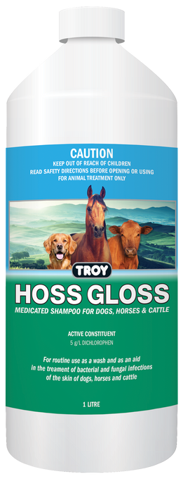 Troy Hoss Gloss Medicated Shampoo